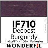 InvisaFil 710 - Deepest Burgundy