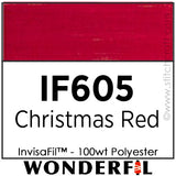 InvisaFil 605 - Christmas Red
