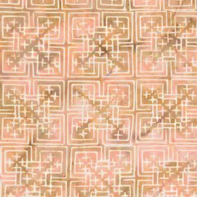 Batik Tiles Alabaster 1 1/2 Yards