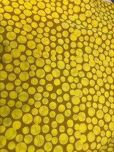 Batik Large Dots - Mustard