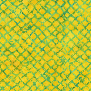 Batik Net Yellow 3 Yards