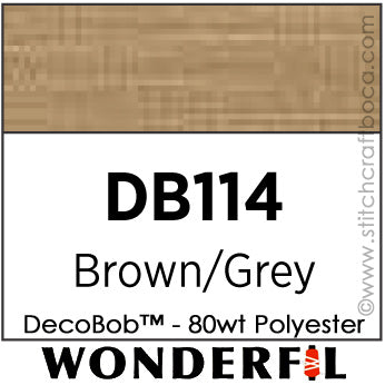 DecoBob 114 - Brown / Grey