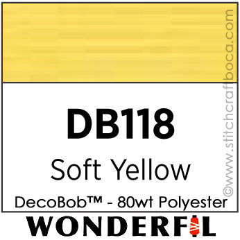 DecoBob 118 - Soft Yellow