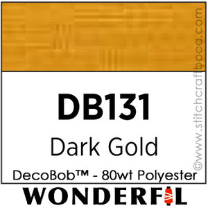 DecoBob 131 - Dark Gold